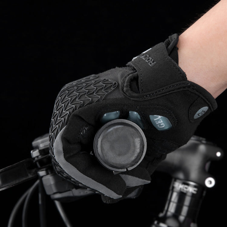 rockbros full finger cycling gloves with touch screen, anti-slip design
#color_black