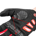 rockbros full finger cycling gloves with touch screen, anti-slip design
#color_red
