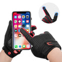 rockbros full finger cycling gloves with touch screen, anti-slip design
#color_red