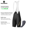 ROCKBROS lightweight summer cycling bib shorts with dolomiti pad for endurance rides