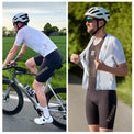 ROCKBROS lightweight summer cycling bib shorts with dolomiti pad for endurance rides