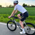 ROCKBROS lightweight summer cycling bib shorts with dolomiti pad for endurance rides