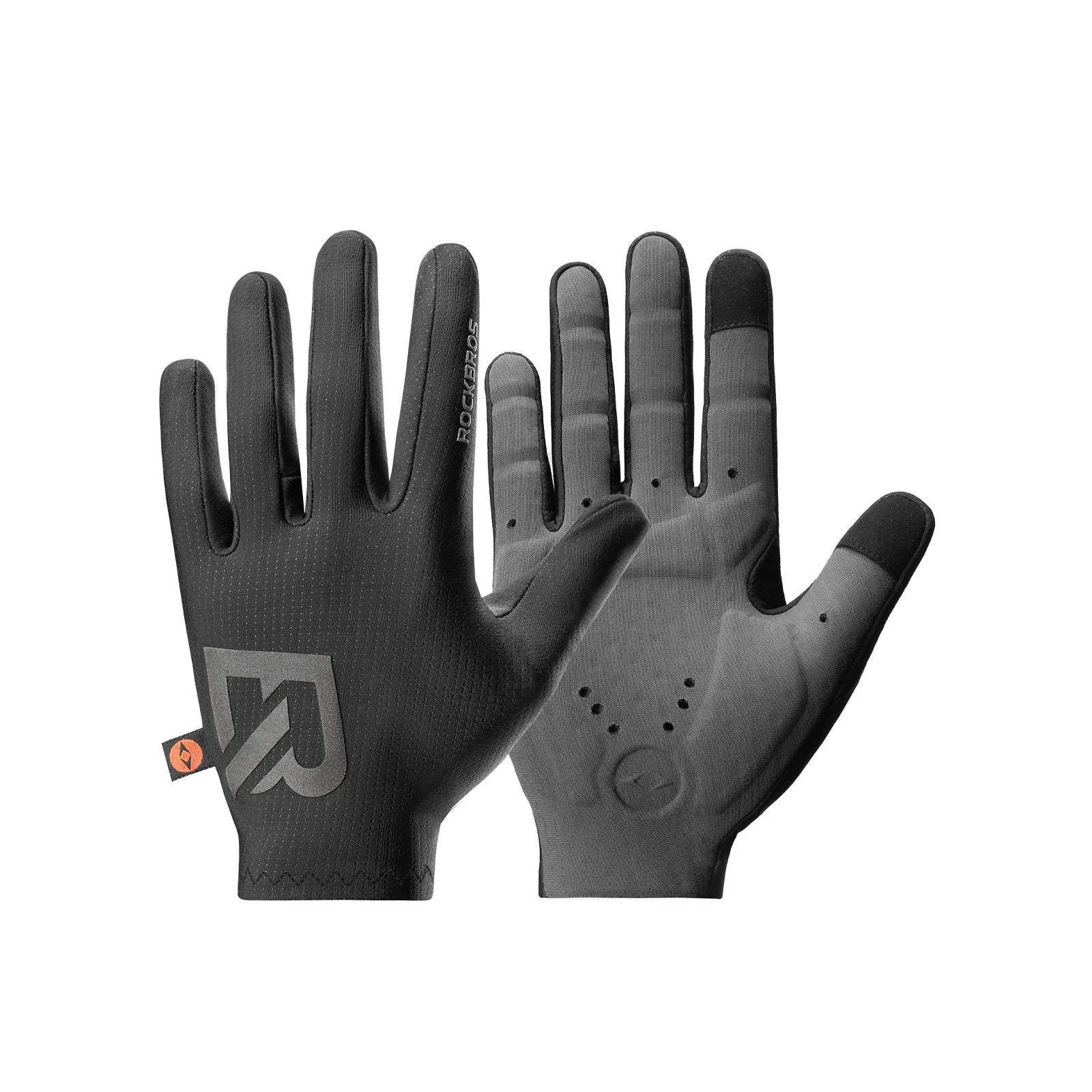 ROCKBROS Double Arrow full finger cycling gloves for cycling, hiking and running