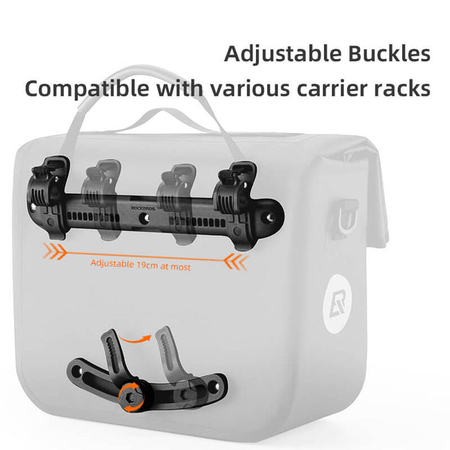 ROCKBROS Durable Bicycle Pannier for Long Distance Rides
