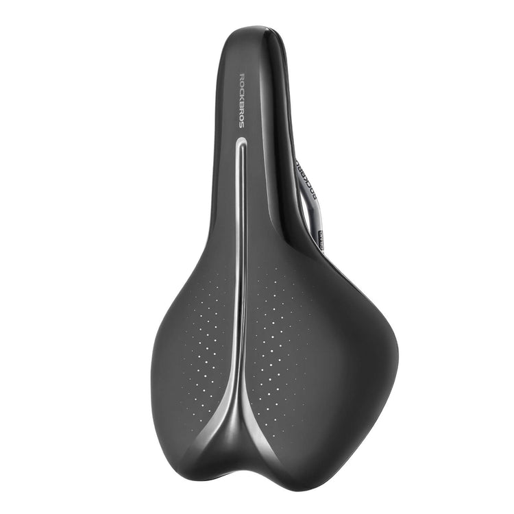 rockbros durable padded bike saddle soft tail light bracket ready for commuting and road cycling