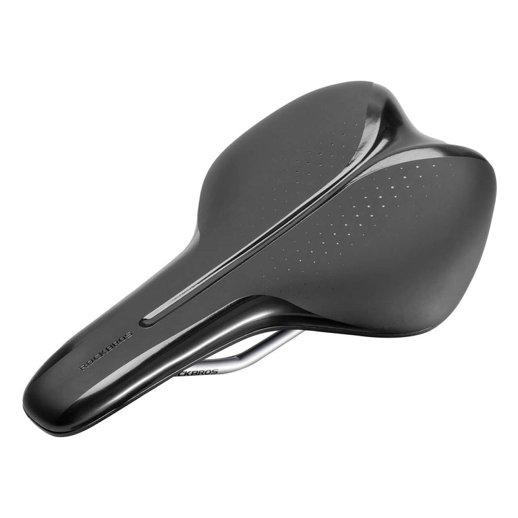 rockbros durable padded bike saddle soft tail light bracket ready for commuting and road cycling
