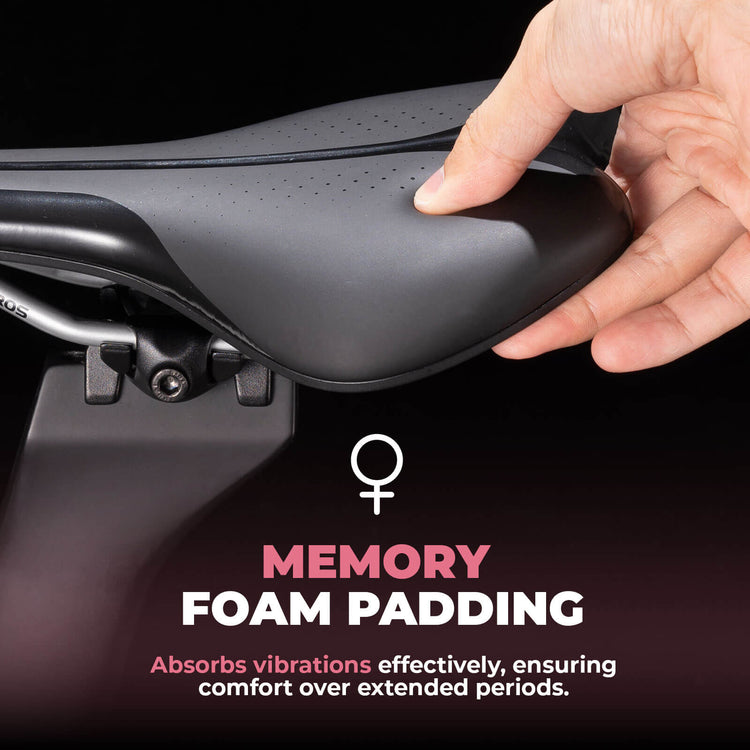 rockbros durable padded bike saddle soft tail light bracket ready for commuting and road cycling