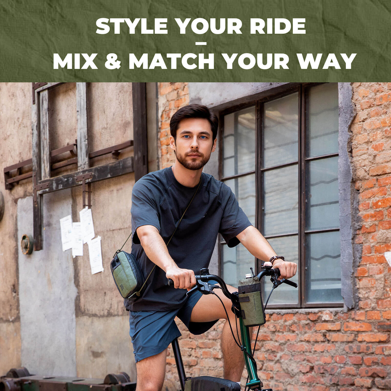 rockbros eco-friendly tyvek bottle holder for everyday use