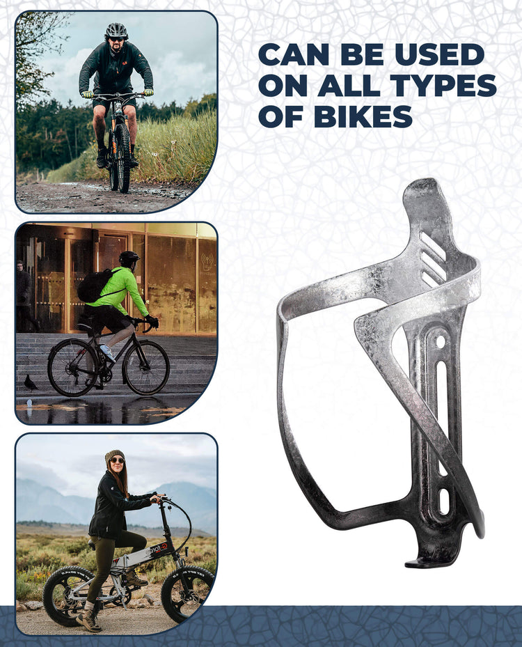rockbros electroplated aluminium bike bottle cage for cycling