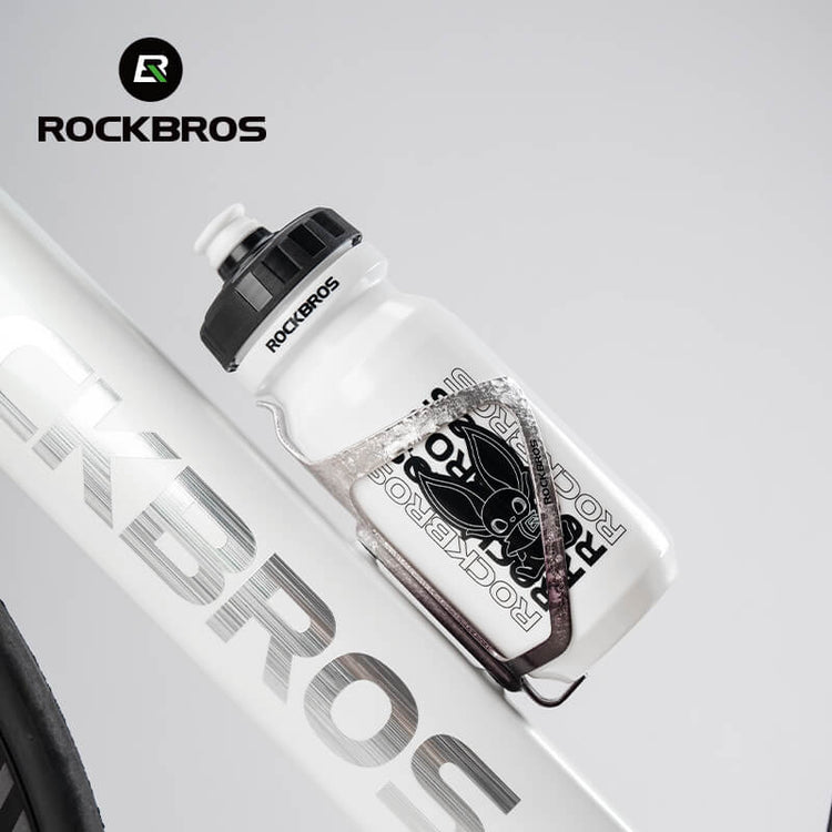 rockbros electroplated aluminium bike bottle cage for cycling