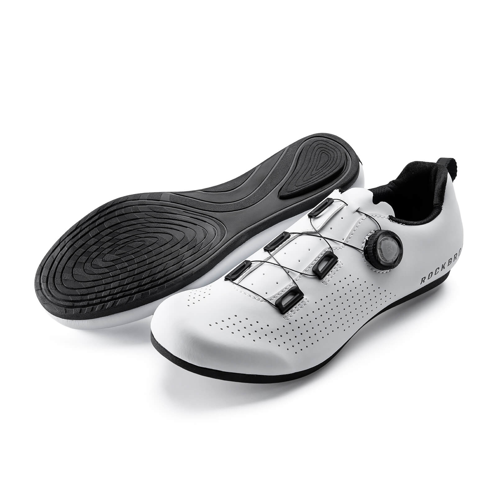 ROCKBROS flat pedal non-cleat cycling shoes for road and mtb riding.