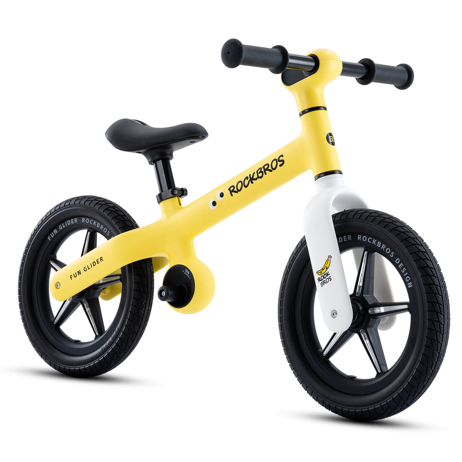 ROCKBROS FGD-P2 children’s balance bike 12-inch.
#color_yellow
