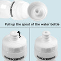 rockbros soft squeeze cycling water bottle for bike riding
#color_gray