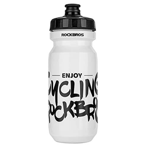 rockbros soft squeeze cycling water bottle for bike riding
#color_white