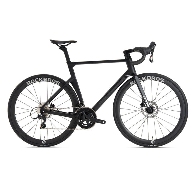 rockbros lightweight carbon road bicycle flowride ctr 2.0 for long distance cycling
#option_Matte Black M