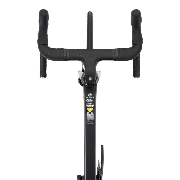 rockbros lightweight carbon road bicycle flowride ctr 2.0 for long distance cycling
#option_Matte Black M