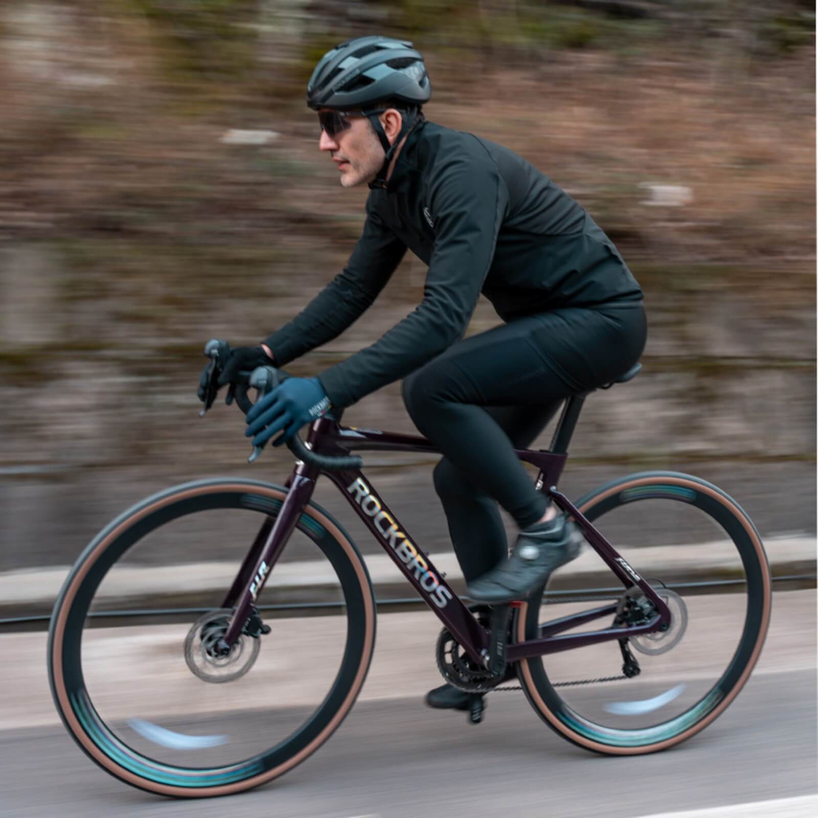 rockbros 700C road bike FLR-W3 durable and lightweight design
#color_Turbo Red