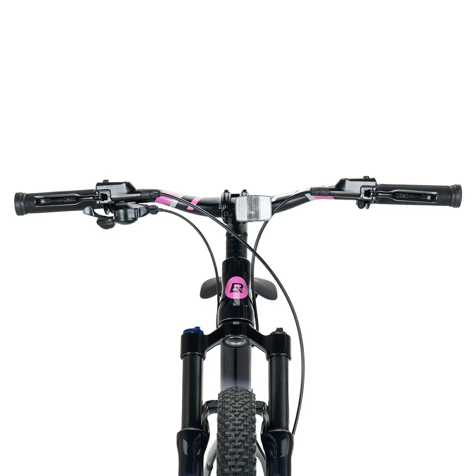 ROCKBROS FLY 24-inch youth mountain bike, equipped with Shimano 8-speed drivetrain.
#color_grey