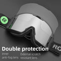 Anti fog ski goggles designed for clear vision in cold conditions