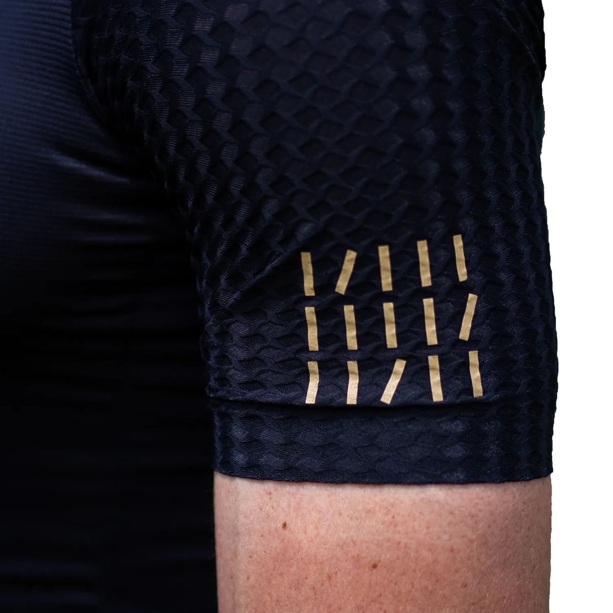 ROCKBROS Gold Series men's summer cycling jersey and shorts kit