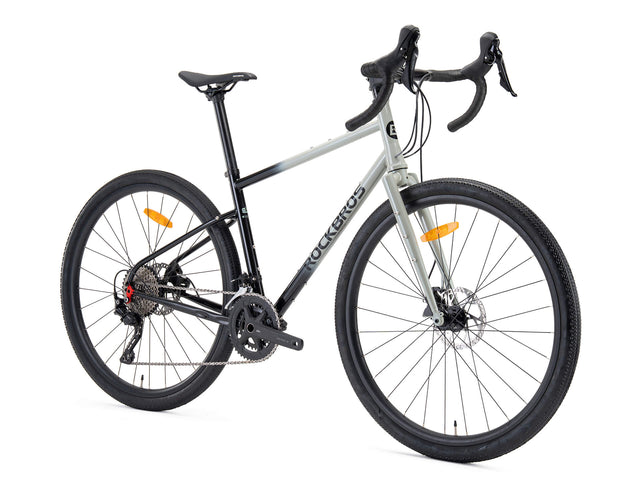 rockbros chromoly steel gravel bike grx groupset for adventure riding