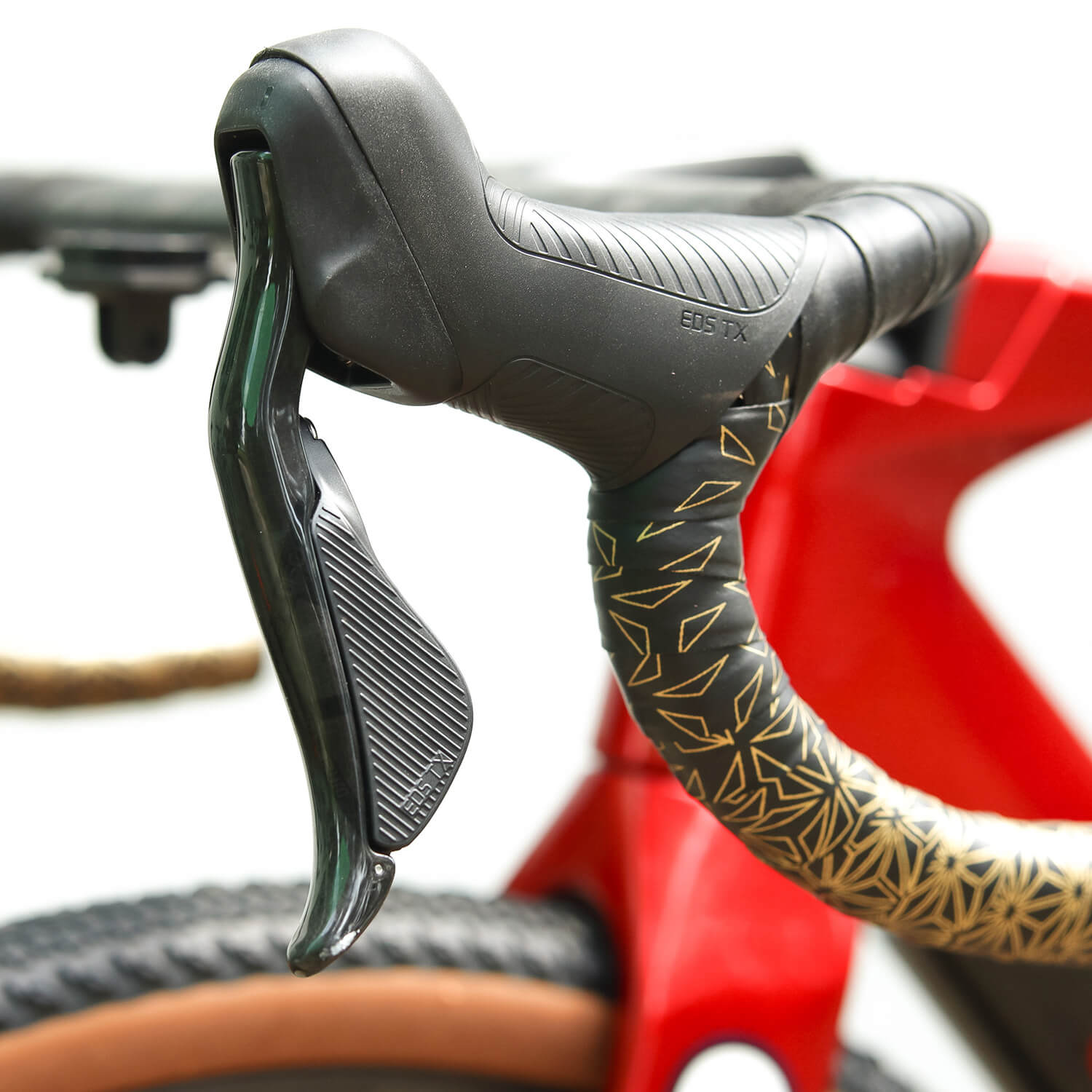 rockbros electronic shifter for gravel bike drop bars.