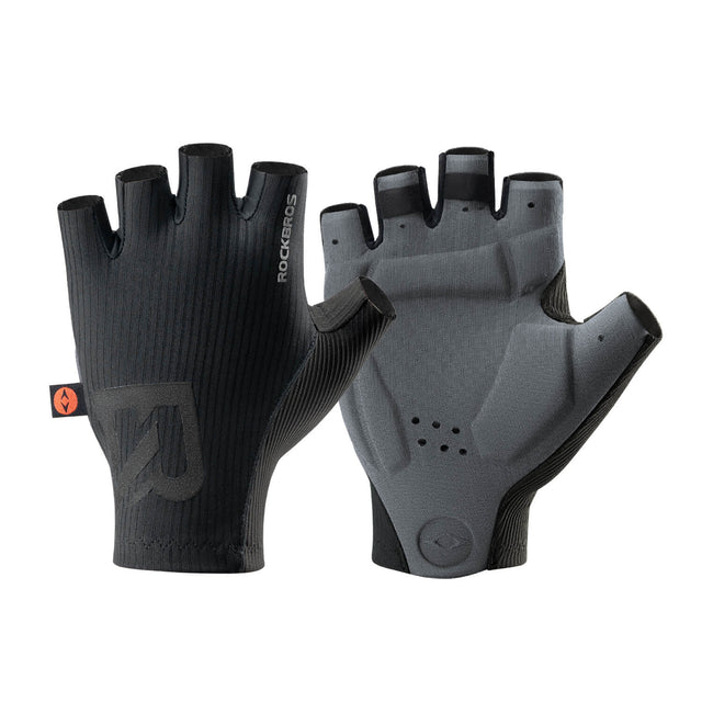 Comfortable gel-padded cycling gloves with elastic interface and non-slip design