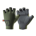 Comfortable gel-padded cycling gloves with elastic interface and non-slip design