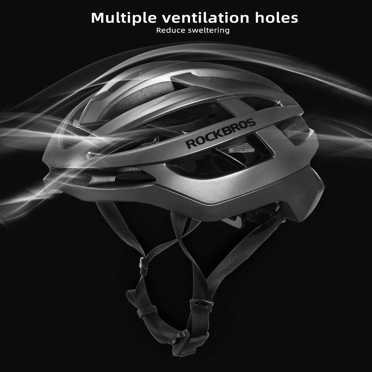 ROCKBROS HC-58 red cycling helmet for MTB and road riding.
#colour_titanium