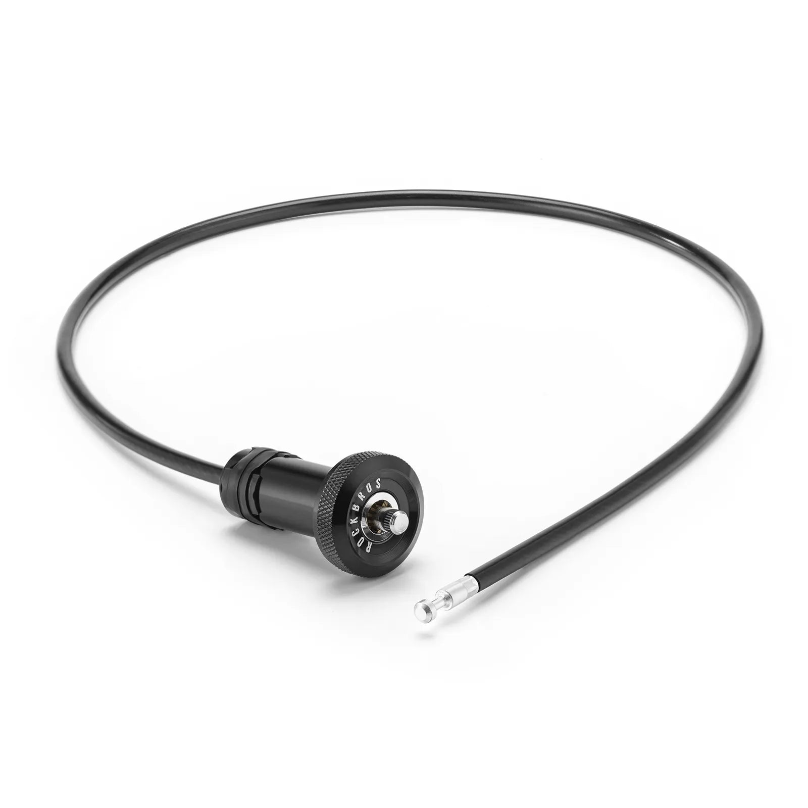 ROCKBROS hidden bar end bike cable lock fully concealed inside a bicycle handlebar grip.