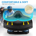 rockbros hollow comfort bicycle saddle for mountain and road biking