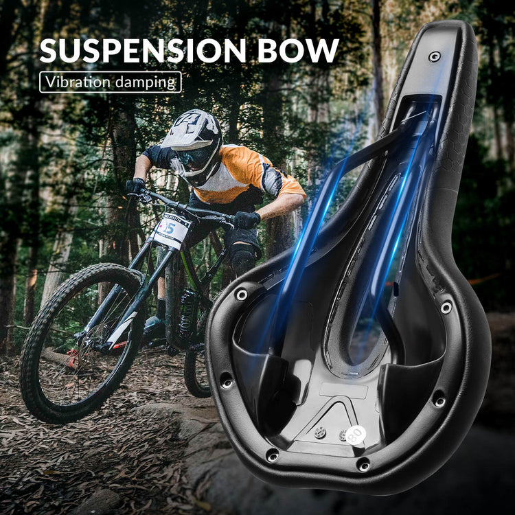 rockbros hollow comfort bicycle saddle for mountain and road biking
