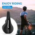 rockbros hollow comfort bicycle saddle for mountain and road biking
