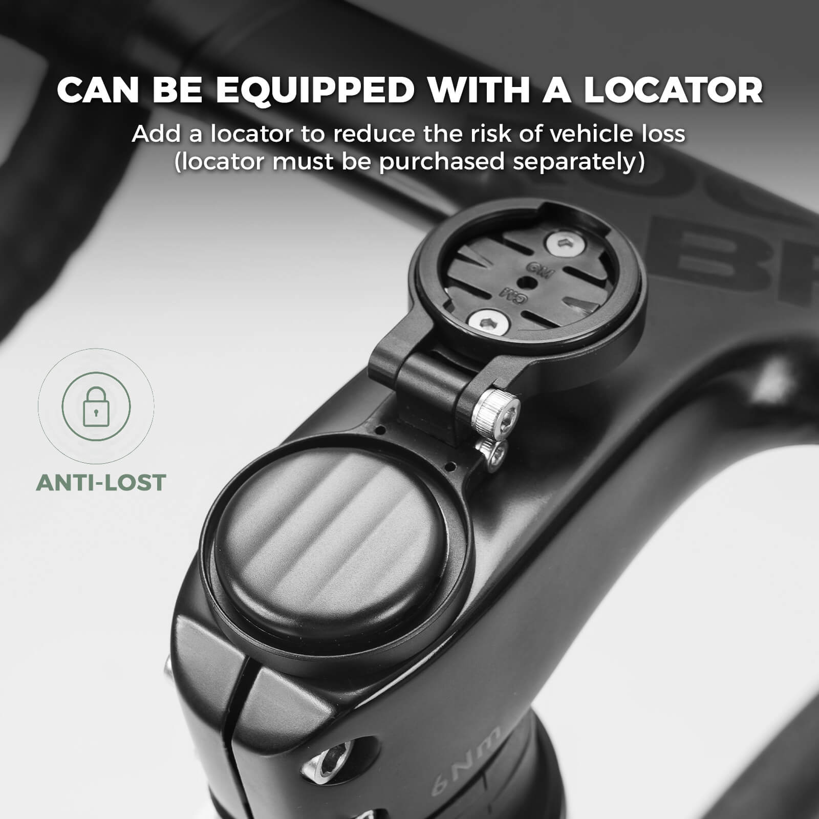 rockbros integrated mount cap wt-2 lightweight aluminium design
