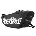 rockbros portable flash series bike saddle bag for cycling trips
#color_black