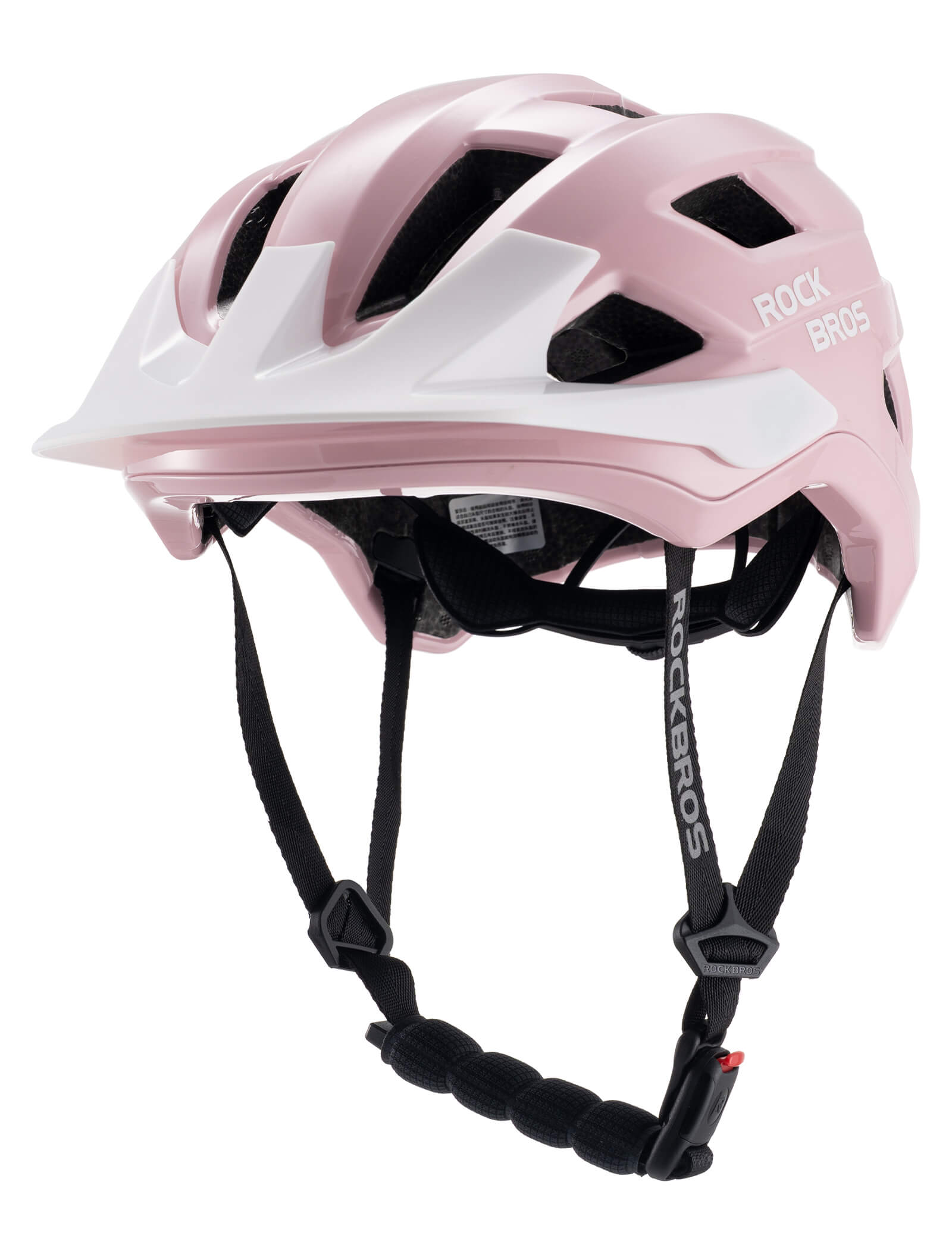 rockbros kickstart teen bike helmet all round protection for cycling skating and scooter.
#color_pink