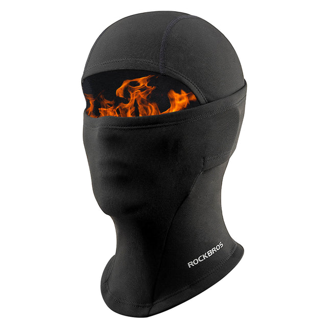 ROCKBROS windproof fleece cycling mask for kids outdoor riding