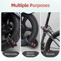 rockbros led security bike lock 5 digit combination for night cycling