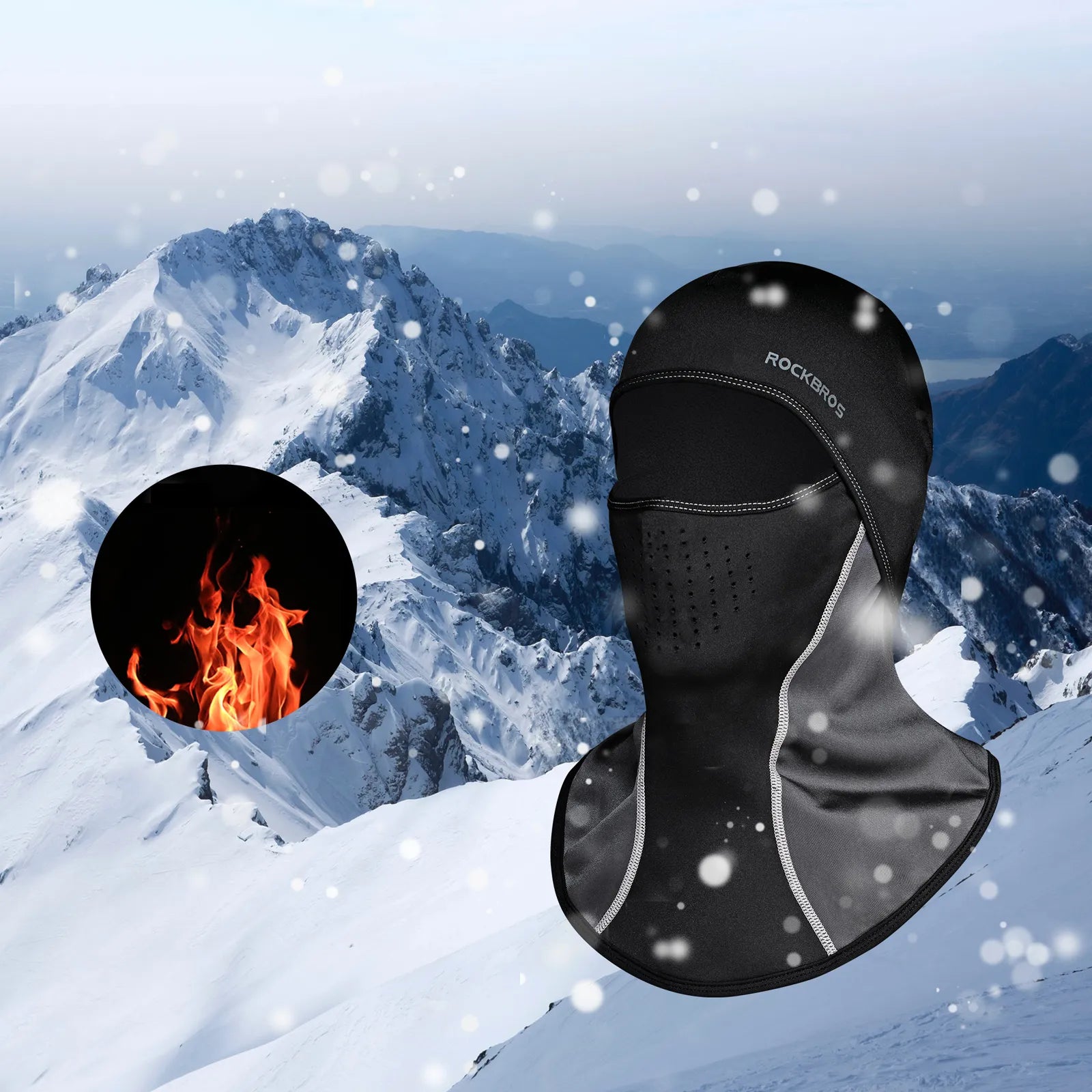 ROCKBROS LF7122 Winter Thermal Balaclava Full Face Mask
#options_S/M - Mask Only