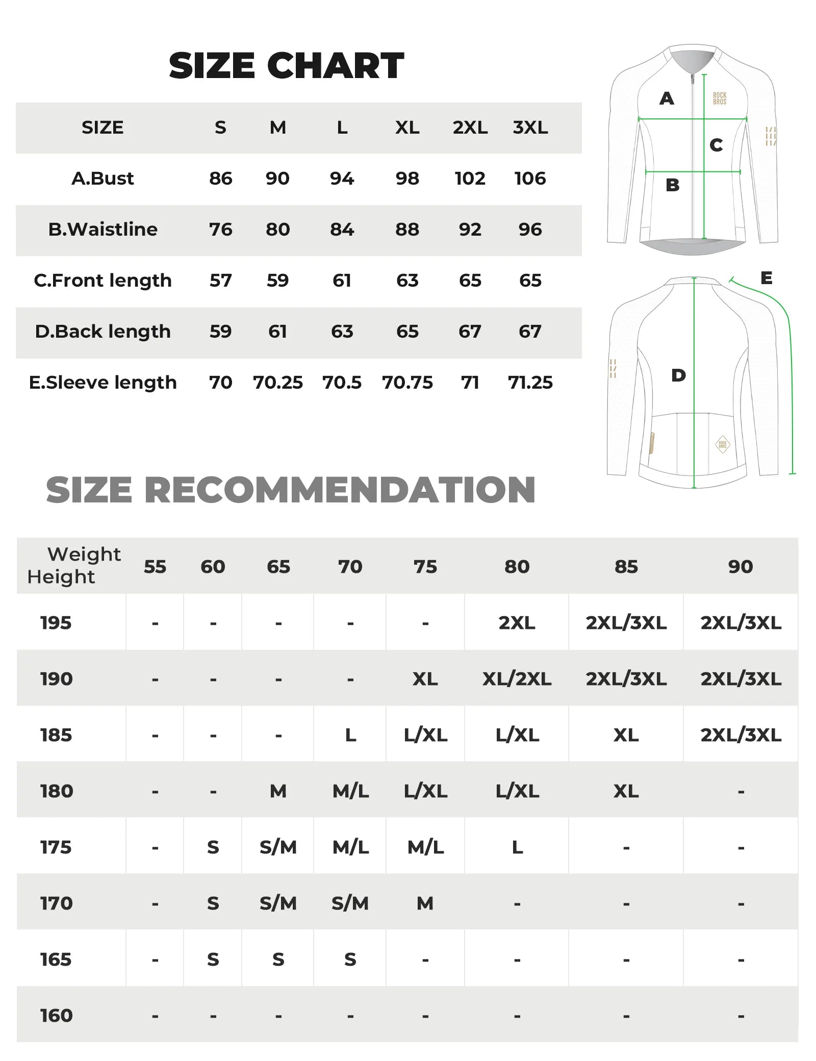 ROCKBROS Men's Long-Sleeved Cycling Jersey with 3D Cut Diamond Fit
#color_black