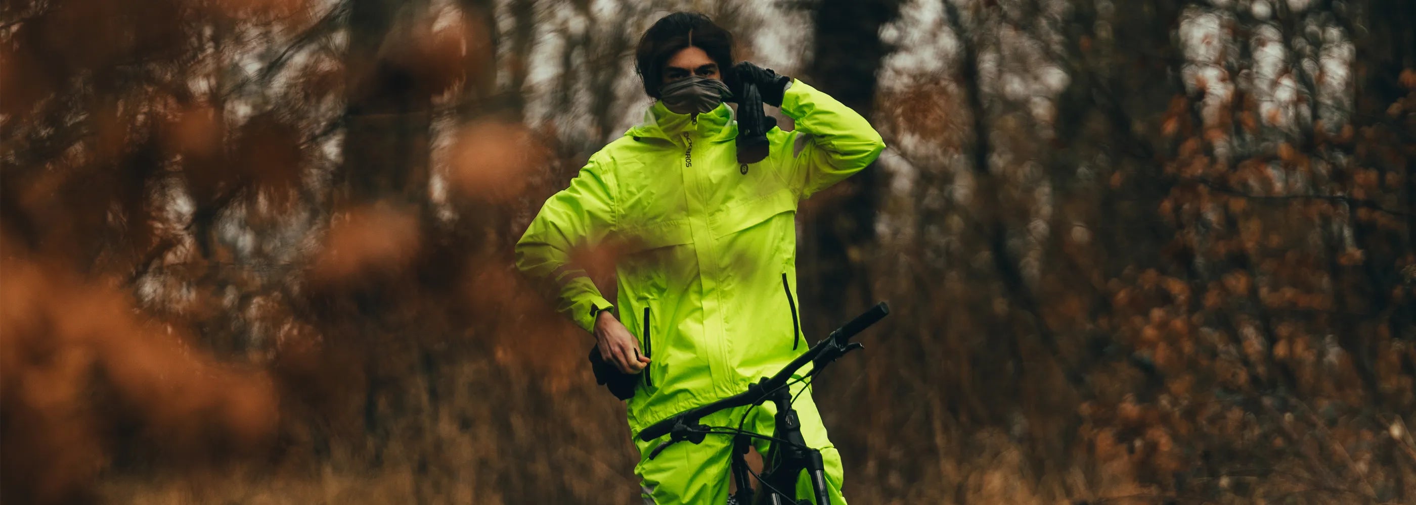 ROCKBROS Merino Wool Cycling Cap & Face Mask Bundle for Winter Riding