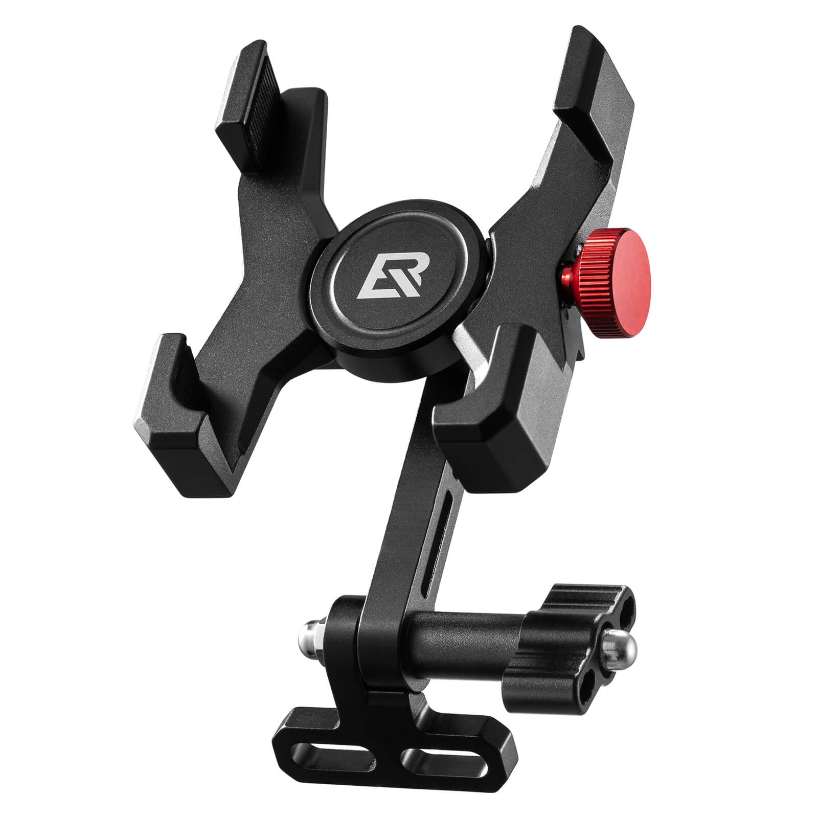 Durable ROCKBROS metal bicycle phone mount for bumpy roads.
#Mounting Style_Stem Bolt Mount