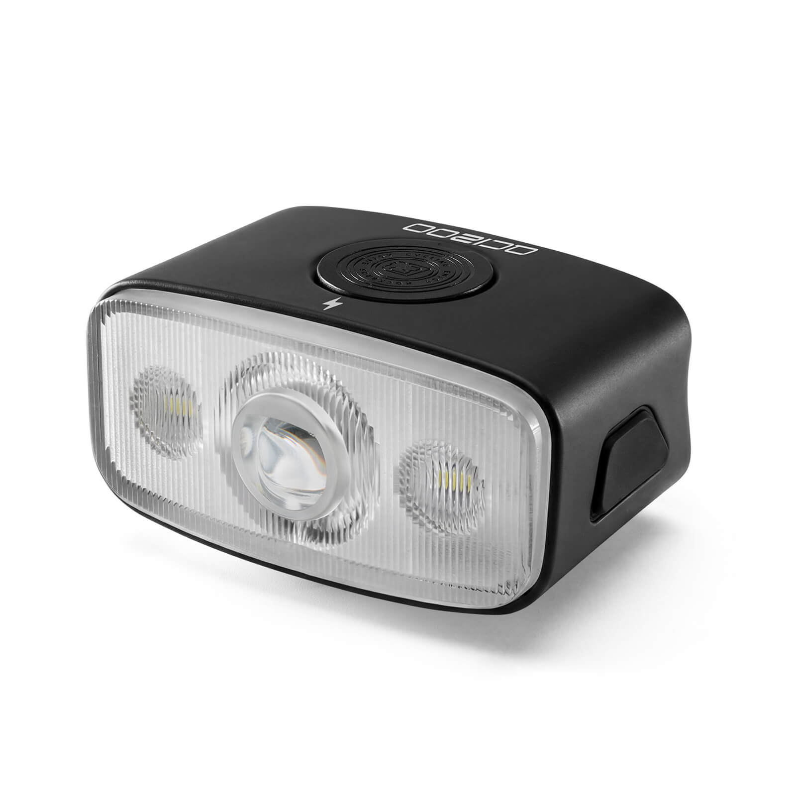 ROCKBROS Mini Bike Front Light - Ultra Bright LED Safety Torch for Night Riding.
#color_black