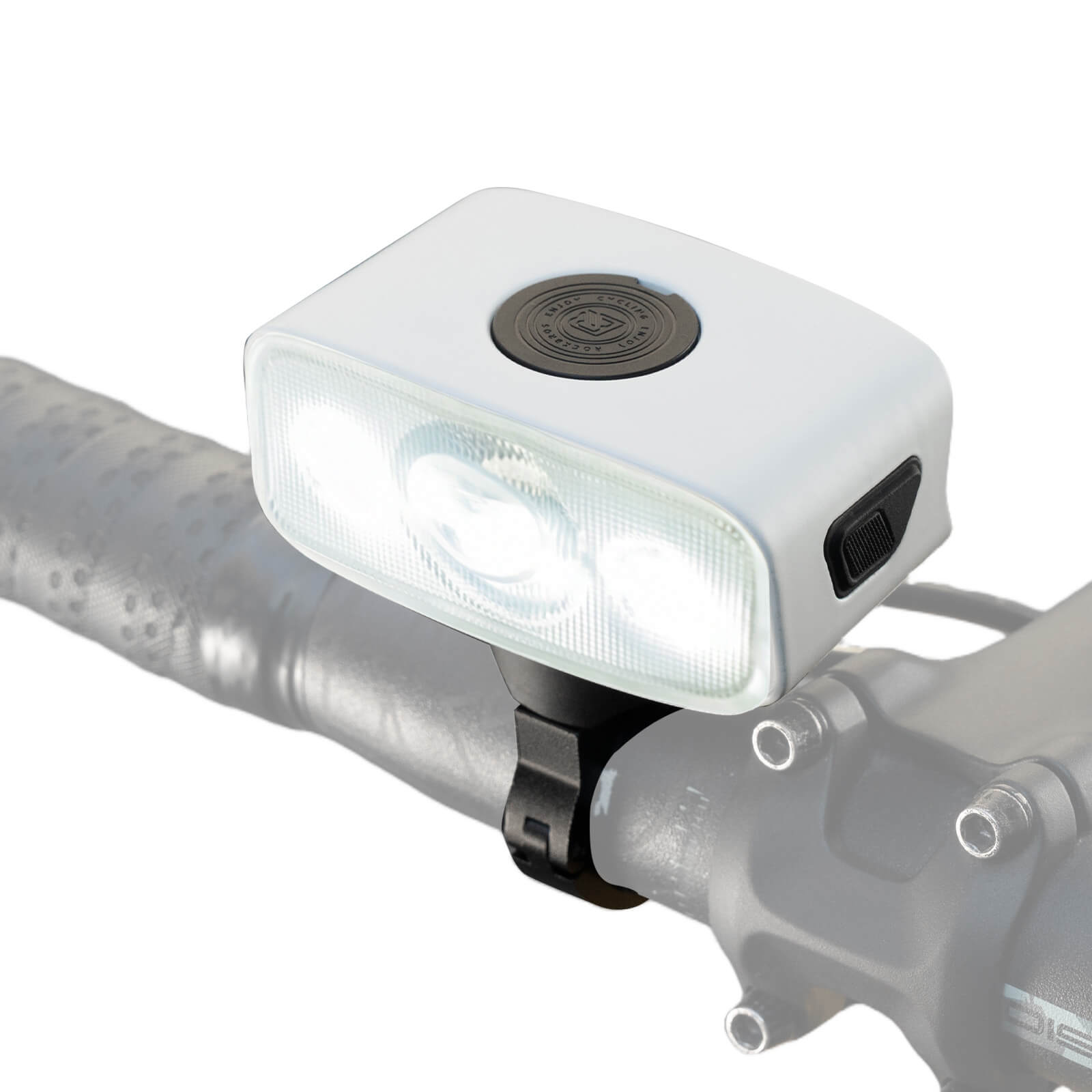 ROCKBROS Mini Bike Front Light - Ultra Bright LED Safety Torch for Night Riding.
#color_white