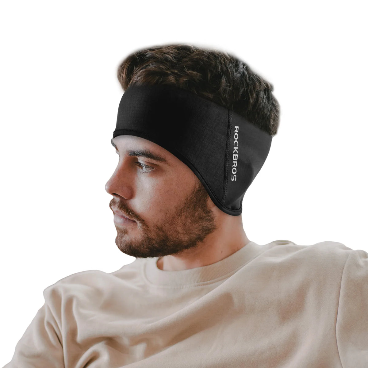 Winter Thermal Ear Warmer Headband with Ponytail Opening.
#options_men