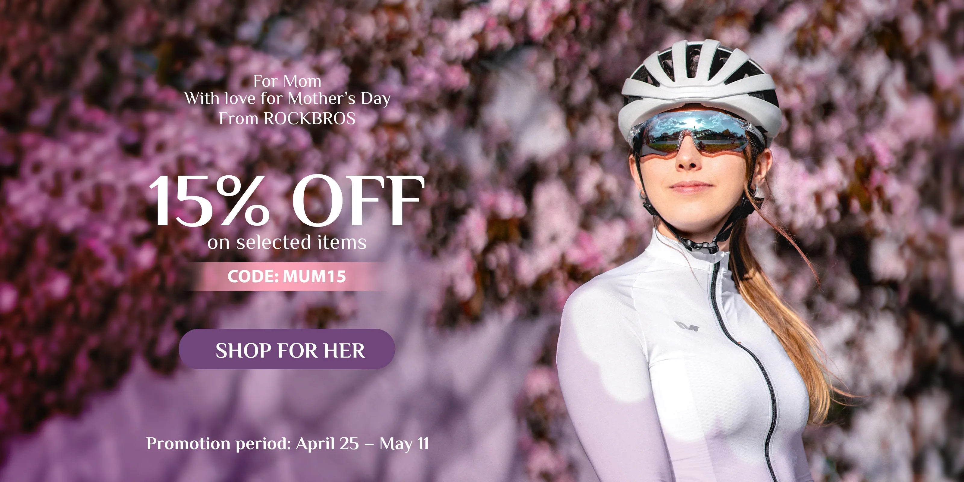 ROCKBROS Mother's Day Sale Australia - Gifts for Mum Cycling Accessories & Riding Gear
