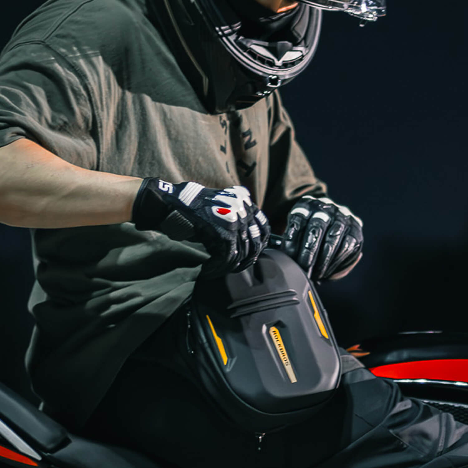 rockbros protective motorcycle gloves