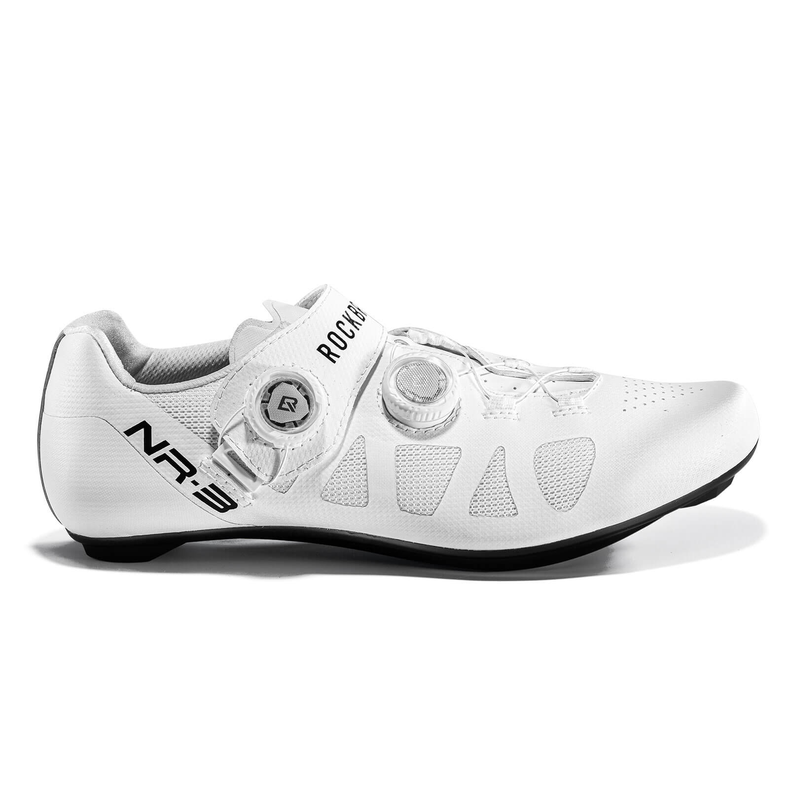 rockbros NR3 nylon cycling shoes for road and mountain biking.
#color_white