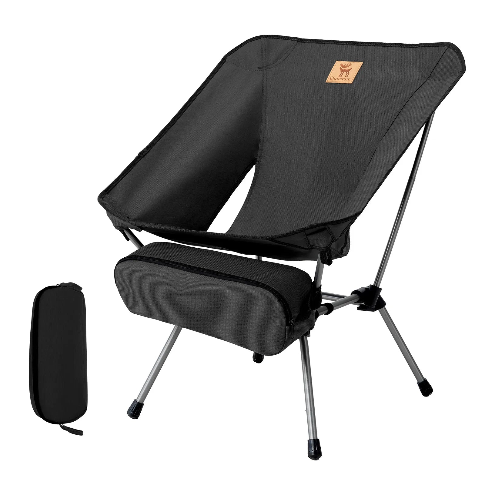 rockbros lightweight and easy carry camping chair.
#color_black