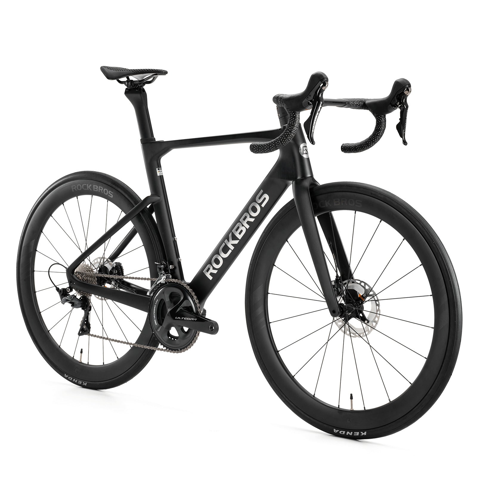 ROCKBROS PGZ-RH road bike with lightweight carbon frame for performance cycling.
#kits_Shimano R8020 kit
